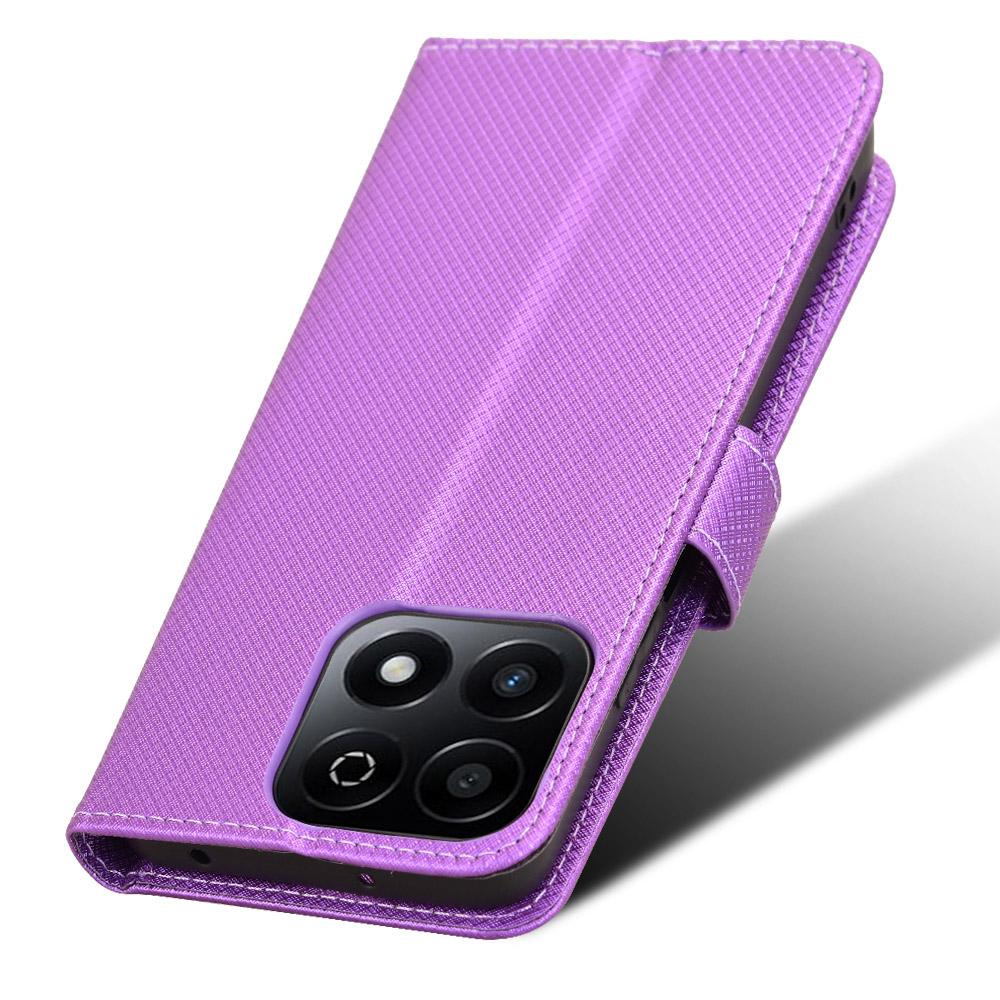 For Honor 200 Smart 5G/Play 60 Plus 5G/Play 9T/X7c 4G Case Diamond Texture PU Leather Phone Cover