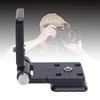 Foldable L Shaped Quick Release Plate Camera L Bracket Vertical Horizontal Switching with 1/4 Inch Screw for DSLR Camera