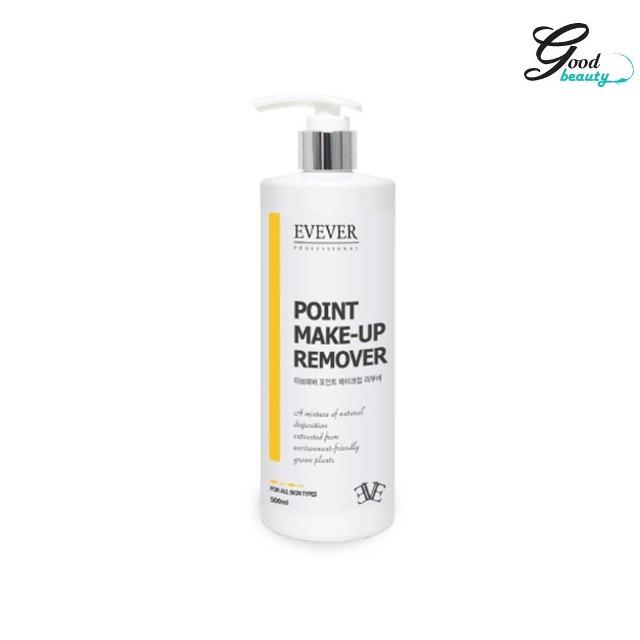 

EVEVER Point Makeup Remover Lip & Eye Remover Large Size 500ml Gentle yet provides clean cleansing