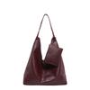 Classic Chic Two Piece Handbag Set For Women Stylish Commuter Shoulder Bag In Black And Brown
