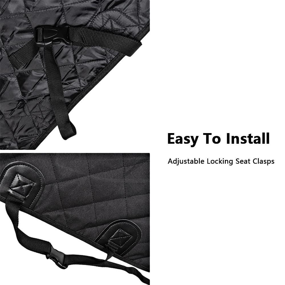 Hinterer Kofferraum Haustiermatte für Tesla Model Y 2017-2024 Hundesitzbezug Stoff Wasserdichte Unterlage Bett Innenraumschutz Zubehör