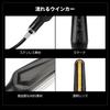 KEMIMOTO Turn Signal, Motorcycle, LED Turn Signal, E-Mark, Flowing Turn Signal, 12 V, Sequential