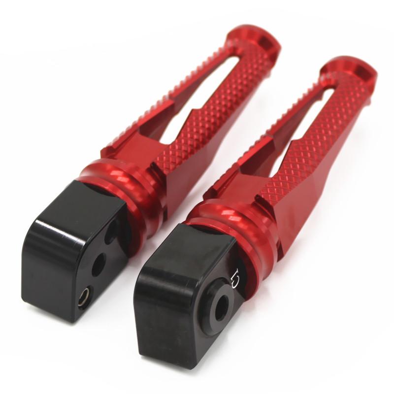 Ninja650 ER6N Foot Rests Rear Passenger Foot Peg Pedal for KAWASAKI ER6N ER6F GTR1400 ZRX1200 NINJA650 Rear