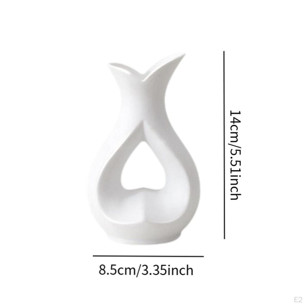 Boho Modern Vase, Decorative Flowers Vase for Arrangement, Mantel, , Wedding Decor