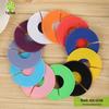 Colorful Plastic Clothing Size Divider Rings - Round Separators for Organizing Clothes