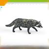 Realistische Wildtier PVC Schwarzbär Hyäne Esel Figuren Für Kinder Lern- und Ausstellungszwecke