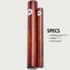 Meinl Percussion Claves CL5HW 8" & 7" Latin Rhythm
