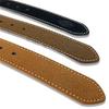 belt Belt width length Authentic DS0360C [Dickies] Suede-like single-stitch (adjustable length/simple) (unisex/belt 35mm/total 115cm) (dark brown)