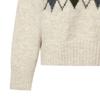 GGPX New York Button Collar Argyle Knit Gpakp026b