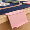 Mahjong Card Holder for Table, Under-Mat Slide-in Mahjong Card Stand, 3D Printed Angled Viewing Display Rack for American Mahjong Card