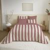 Complete Reversible Duvet Cover Pack for 140 X 190 Cm Bed Deauville Purple