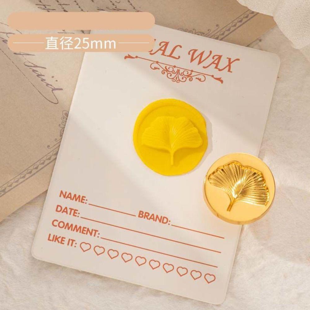 European-style Retro Sealing Wax Stamp Head Snowflake Wax Seal Stamp Polyshaped Head  Stamp