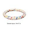 ETPU Popcorn Texture Pet Chew Toy Colorful Pull Ring ETPU Popcorn Ball  Indoor Outdoor Play