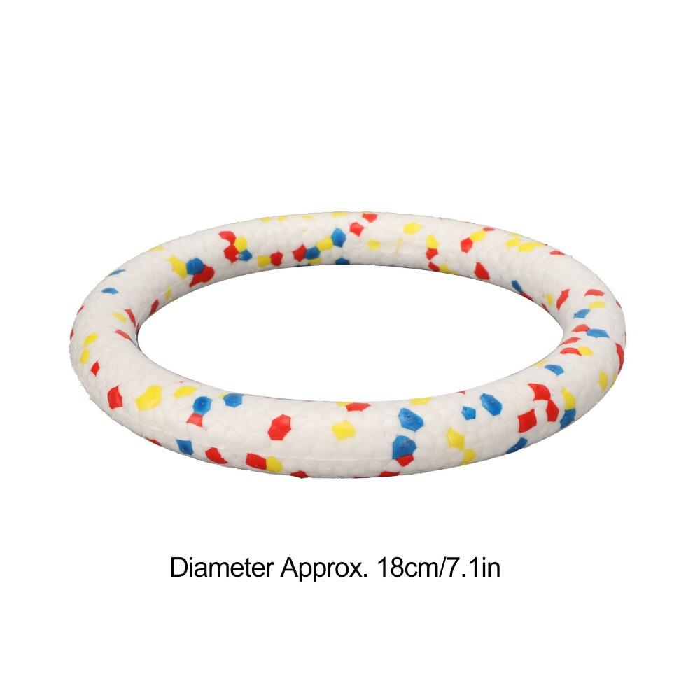 ETPU Popcorn Texture Pet Chew Toy Colorful Pull Ring ETPU Popcorn Ball Indoor Outdoor Play