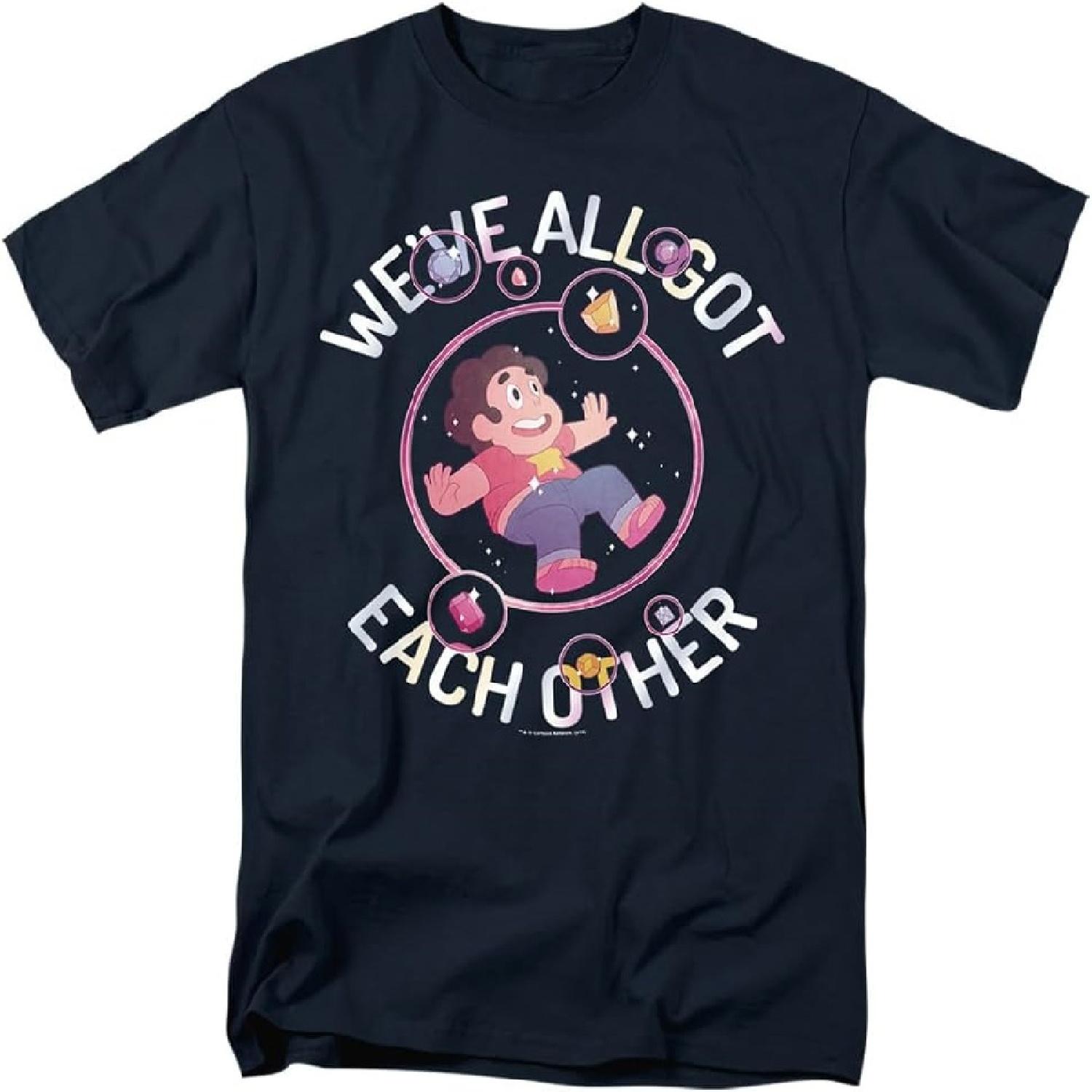 Popfunk Steven Universe Каждый другой Унисекс Взрослая футболка Темно-синяя XXXXXL разноцветный