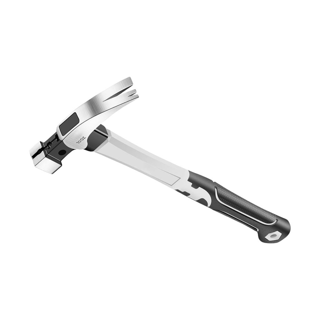Reinforced Safety Claw Hammer Rusts Resistant Steel Construction Secure Nail Gripping System For Workshops Use Tool