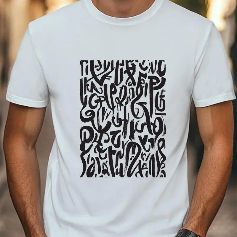 

Art Graphic Unisex Men Women T Shirt Trendy Tee Fashion Tee Casual T shirt 5XL різнокольоровий