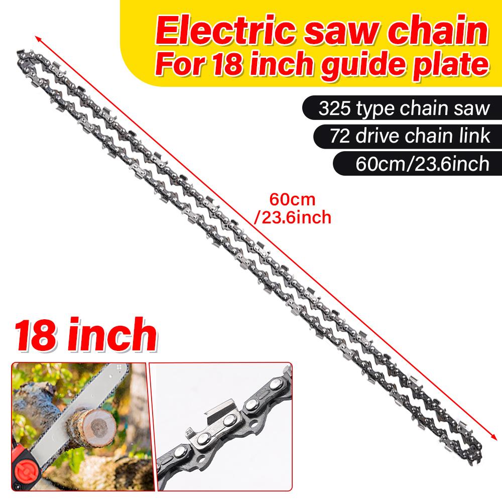 Steel Chainsaw Chain 16/18/20-inch Gauge 325 Drive Link For Electric Chainsaws Replacement Garden Tool