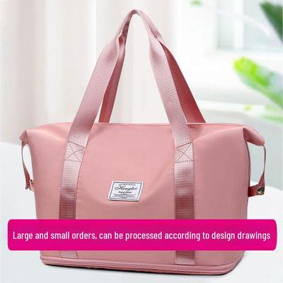 Women's Extra Large Portable Travel Bag with Trolley Handle - Storage & Fitness Companion