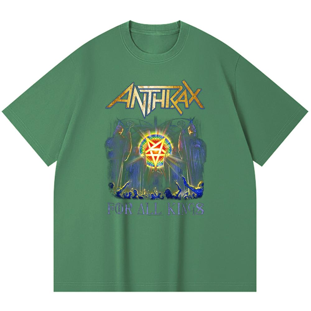 230 Gsm 100% Βαμβακερό T-Shirt Heavy Metal Μπάντα Ροκ Δημοφιλής Μουσική Εκτύπωση Unisex Βαμβακερό T-Shirt