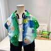 2026 Boys' Summer Floral Short-Sleeve Shirt - Stylish, Thin, Loose-Fit Children's Wear