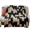 Knitted Blanket Light Luxury Style Leisure Blanket Aviation First Class Multi-purpose Blanket Sofa Nap Blanket