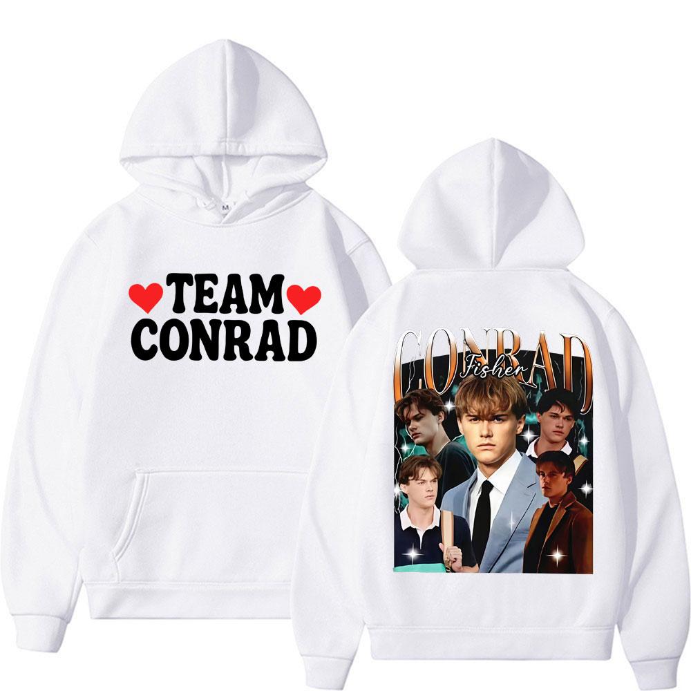 

Team Conrad The Summer I Turned Pretty Hoodies Cousins Beach Conrad Fisher Sweatshirts Men Women Fashion Casual Fleece Pullovers 3XL