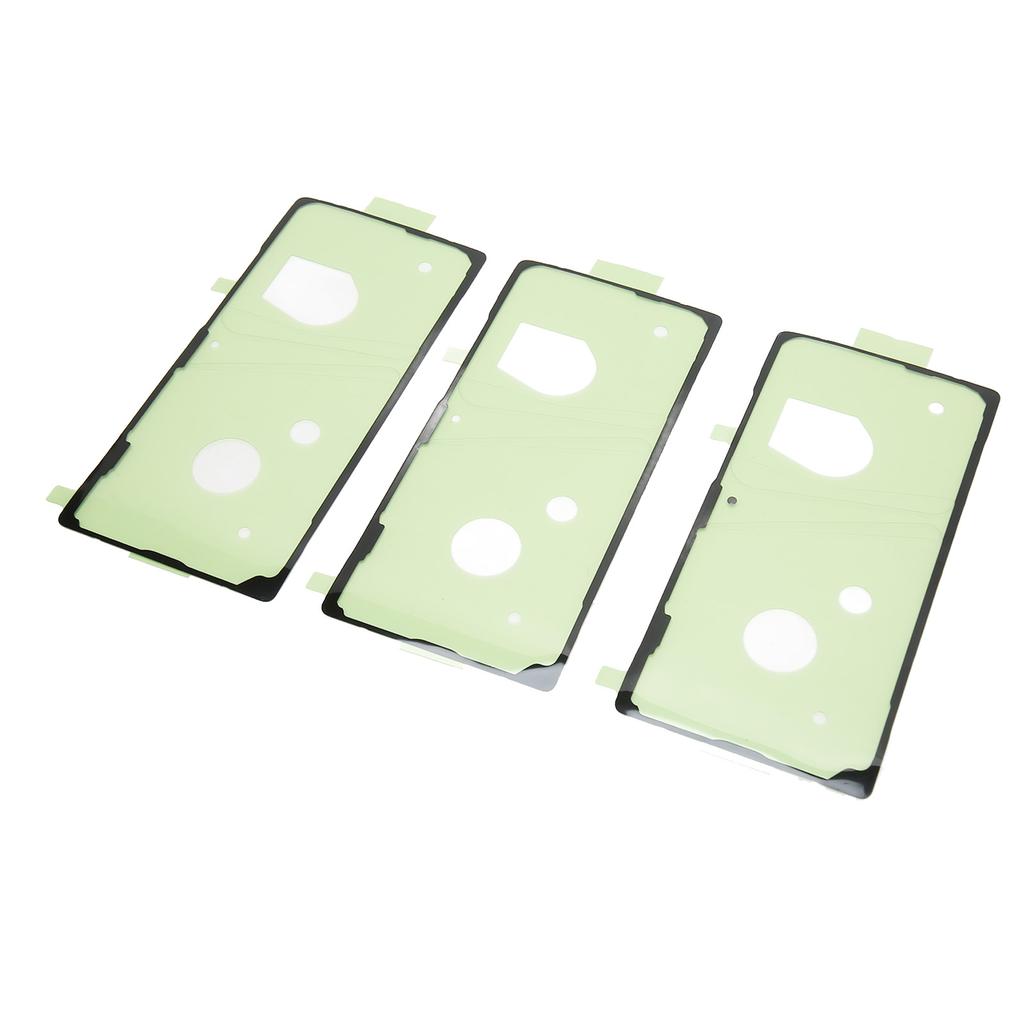 Battery Back Cover Sticker Pre Cut Double Sided Phone Battery Rear Cover Adhesive for Galaxy Note 20 Ultra 5G N986 3pcs