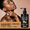 African Black Soap Liquid Clearing Body Wash - Deep Cleansing of Skin Impurities and Contaminants-Evenly Brighten Skin Tone,200g