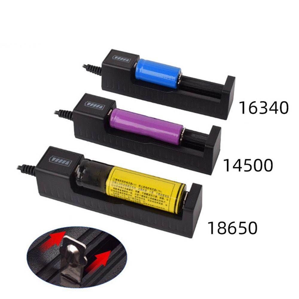 1Pcs USB 18650 Battery Charger  for 10440 14500 16340 18350 18500 26650 Battery