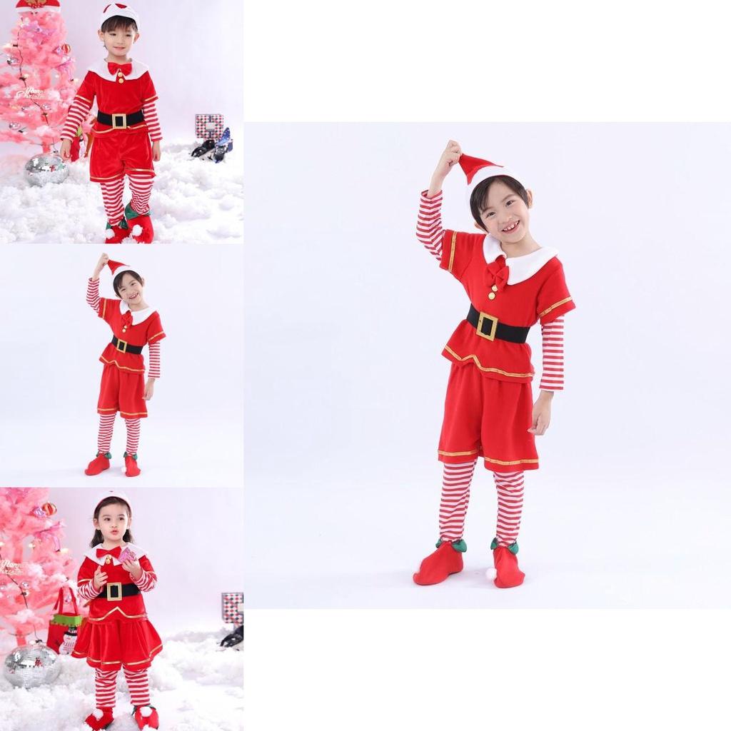 Soft Comfort Polyester Christmas Cosplay Costume For Toddler Boys Girls