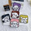Square Puppy Embroidery Patch for Clothes, Jacket Repair, Applique, Garment or Bag Decoration, Sew-on