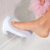 1pcs Plastic Bathroom Step Stool with Suction Cups - Non-Slip Shower Foot Pedal Bathtub Stool for Home Bath Safety