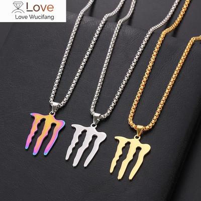 Náhrdelník Magic Claw Trendy Pánské a Dámské Hip Hop Divoké Titanová Ocel Náhrdelníky Řetízek Choker