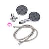 High Pressure 3 Way Rainfall Showerhead Combo with 1.5M Hose 3 Setting Shower Sprayer and Hand Held Shower Bathroom Accessories