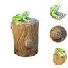 Fairy Garden Decoration Outdoor Statue Miniature Craft Art Spare Key Box Animal Figurine for Lawn