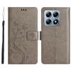 For Xiaomi 14T Case Pattern Imprint PU Leather Phone Wallet Cover with Strap