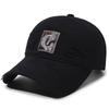 Ripped Patch Soft Top Big Brim Baseball Cap Fashion Casual Shade Cap Men And Women