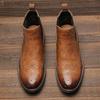 Boots Men Comfortable Brand Fashion 2026 Boots Leather