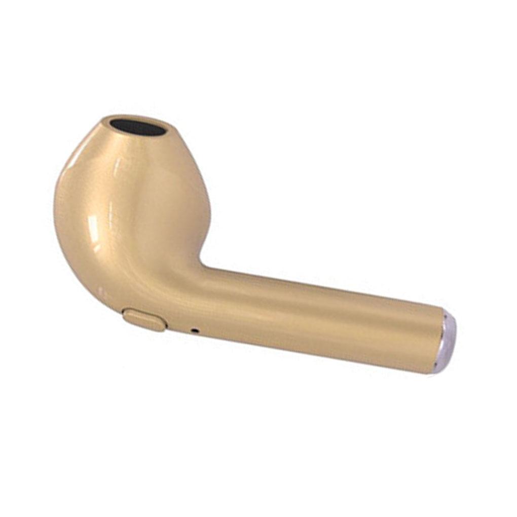 1 Stück Kabelloser Bluetooth-kompatibler Kopfhörer Tastensteuerung 3,5-mm-Schnittstelle 120 dB Headset-Kabel Aufladen Mini-Ohrstöpsel