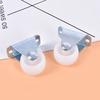 Universal Casters 1" Furniture Wheel Castor White Pp Nylon One Way Wheel