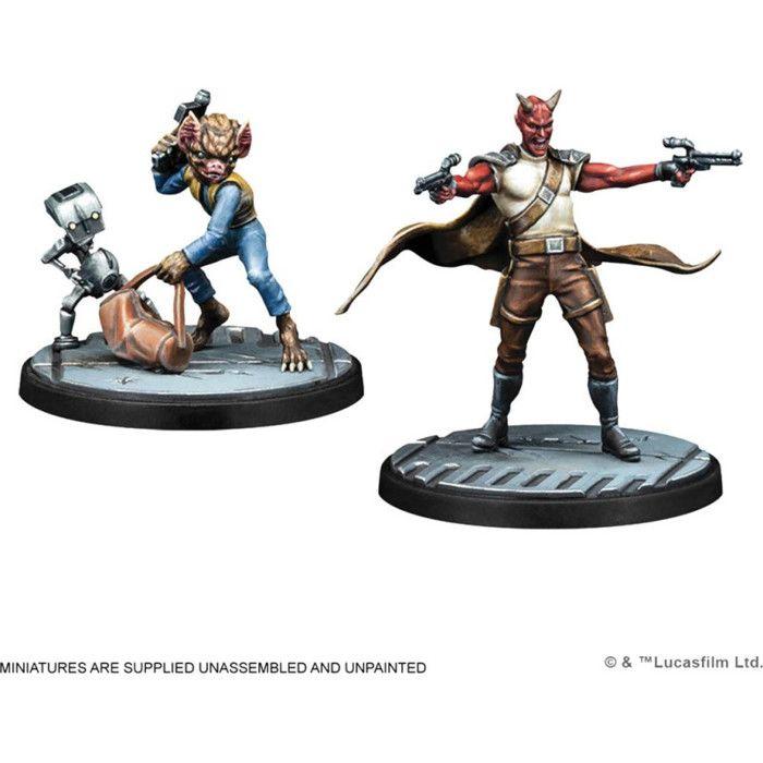 Star wars shatterpoint - set d'escouade poignée de crédits - jeu de figurines