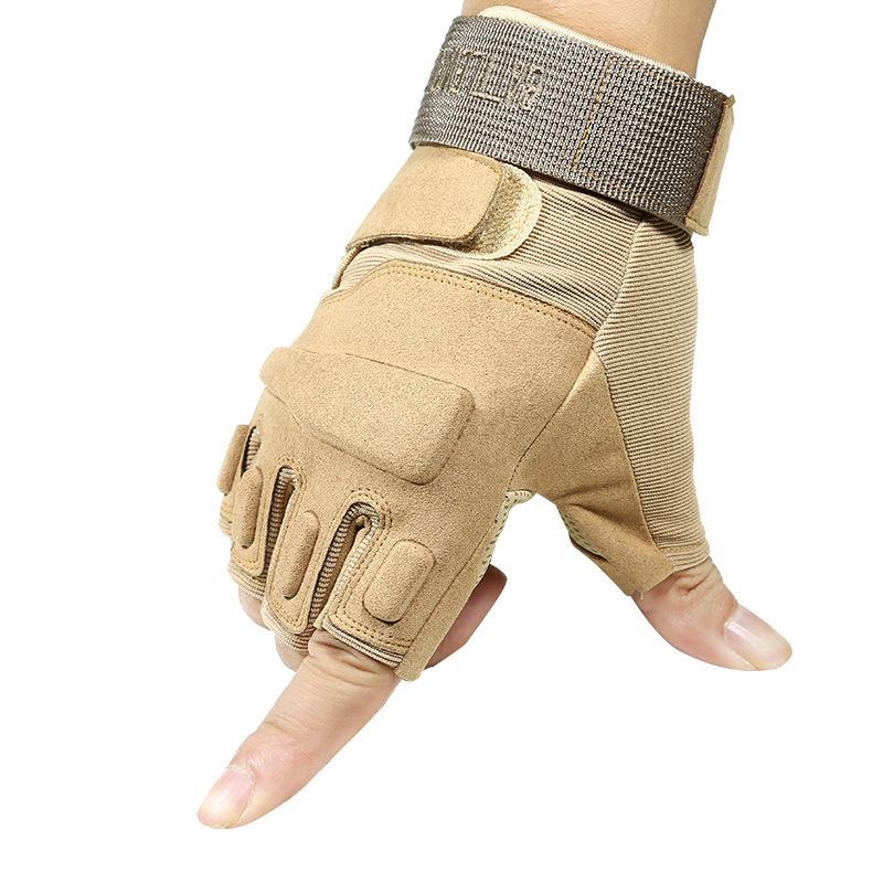 Gloves Men's Fitness Open Finger Training Half Finger Spring Summer Outdoor Special Forces Tactical Half Finger Gloves