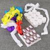 12Pcs Magic Mouth Coils Paper Classic Magic Toy Festival Performance Program Close Up Stage Interactive Magic Accessories TMZ