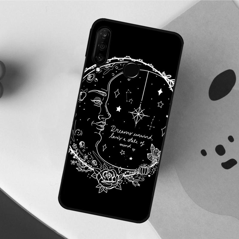 Tarot Moon For Huawei Nova 5T 9 10 SE 7i 8i 11i 12i Y60 Y61 Y70 Y72 Y73 Y90 Y91 P20 P40 P30 Lite Case