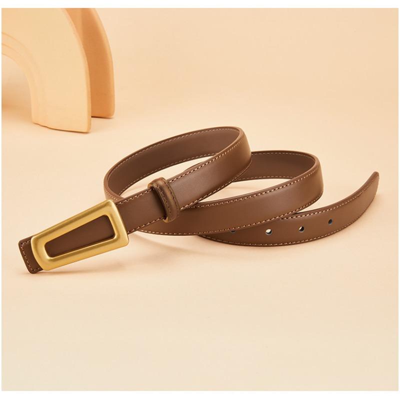 

Женский ремень Модный тонкий ремень Платье нового стиля Декоративный Универсальная юбка Гладкая пряжка Женский ремень 105cm