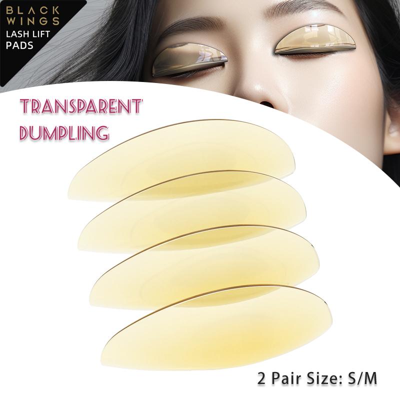 Lashlift Pads Blackwings 2 Paar 2Größen Silikon Wimpern Lift Pad