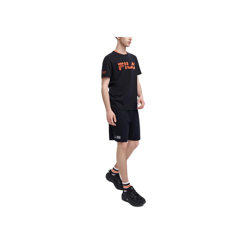 New FILA ORIGINALE Casual Shorts Men's Jet Black F11M329602FBK