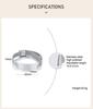 Personalized Mesh Bracelet for Women,Custom Engrave Inspiration Quto Name Wristband, Adjustable Chain Stainless Steel