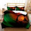 Football Bedding Sets Soccer 3D Duvet Cover Bedding Set Comforter Linen Pillowcases Home Decor Single Double Twin King Queen